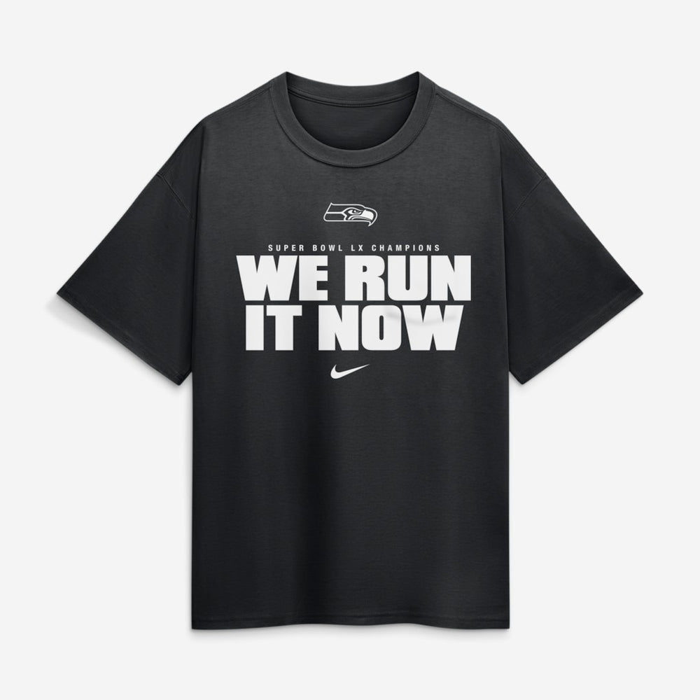 Super Bowl LX Champions Loose T-Shirt - Seattle Seahawks T-shirts