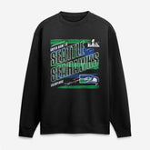 Super Bowl LX Champions Classic Stripes Legacy Fleece Sweatshirt - Seattle Seahawks Sweatshirts