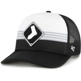 Black Chicago White Sox '47 Lift Off Foam Front Mesh Trucker Adjustable Hat