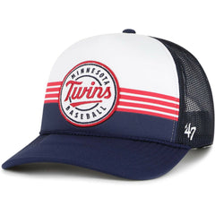 Navy Minnesota Twins '47 Lift Off Foam Front Mesh Trucker Adjustable Hat