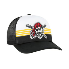 Black Pittsburgh Pirates '47 Lift Off Foam Front Mesh Trucker Adjustable Hat
