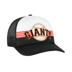 Black San Francisco Giants '47 Lift Off Foam Front Mesh Trucker Adjustable Hat