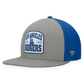 Gray/Royal Los Angeles Dodgers Fanatics Cycle Snapback Hat