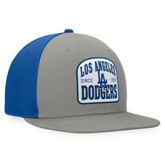 Gray/Royal Los Angeles Dodgers Fanatics Cycle Snapback Hat