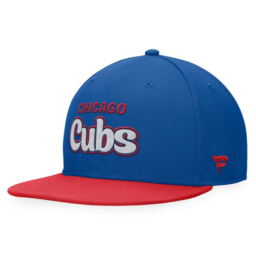 Royal Chicago Cubs Fanatics Cooperstown Collection Hurler Fitted Hat
