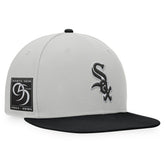 Gray/Black Chicago White Sox Fanatics Glory Days Two-Tone Snapback Hat