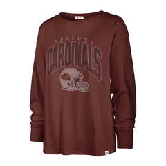 '47 Women's Tom Cat Lightweight Long Sleeve T-Shirt - Arizona Cardinals T-shirts