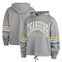 '47 Women's Upland Bennett Pullover Hoodie - Los Angeles Chargers Hoodies