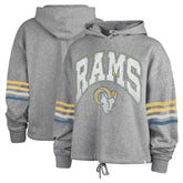 '47 Women's Upland Bennett Pullover Hoodie - Los Angeles Rams Hoodies