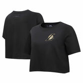 Los Angeles Lakers Pro Standard Women's Holiday Glam Boxy T-Shirt