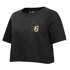Philadelphia 76ers Pro Standard Women's Holiday Glam Boxy T-Shirt