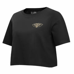 New Orleans Pelicans Pro Standard Women's Holiday Glam Boxy T-Shirt