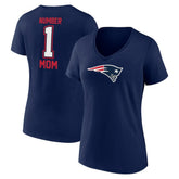 Women's Mother's Day V-Neck T-Shirt - New England Patriots T-shirts