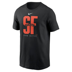 Black San Francisco Giants Nike Scoreboard T-Shirt