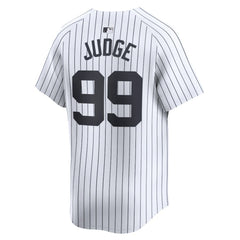 White Aaron Judge New York Yankees Nike Home Limited Player Jersey
