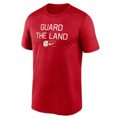 Red Cleveland Guardians Nike Baseball Phrase Legend Performance T-Shirt