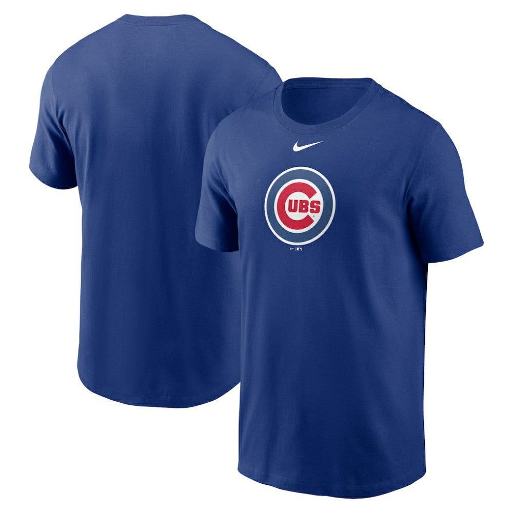 Royal Chicago Cubs Nike Fuse Large Logo T-Shirt