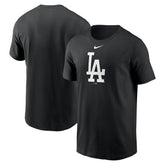 Black Los Angeles Dodgers Nike Fuse Large Logo T-Shirt