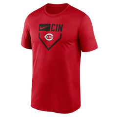 Red Cincinnati Reds Nike Home Plate Icon Legend Performance T-Shirt