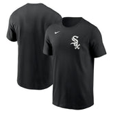 Black Chicago White Sox Nike Fuse Wordmark T-Shirt
