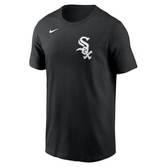 Black Chicago White Sox Nike Fuse Wordmark T-Shirt