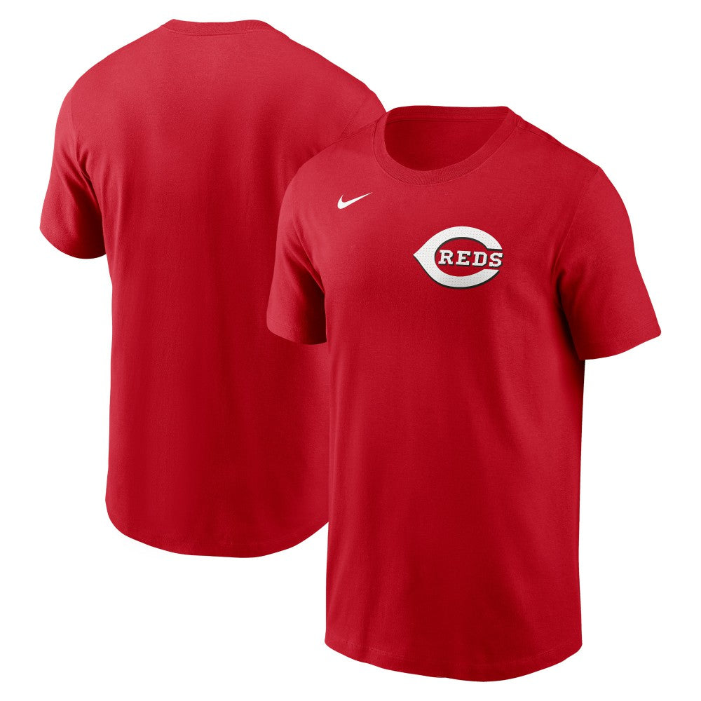 Red Cincinnati Reds Nike Fuse Wordmark T-Shirt