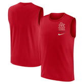Red St. Louis Cardinals Nike Lightweight Dri-FIT Muscle Tank Top