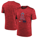 Red Los Angeles Angels Nike Large Logo Velocity T-Shirt