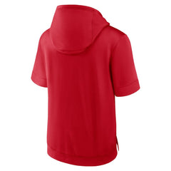 Red St. Louis Cardinals Nike Tri Code Lockup Short Sleeve Pullover Hoodie