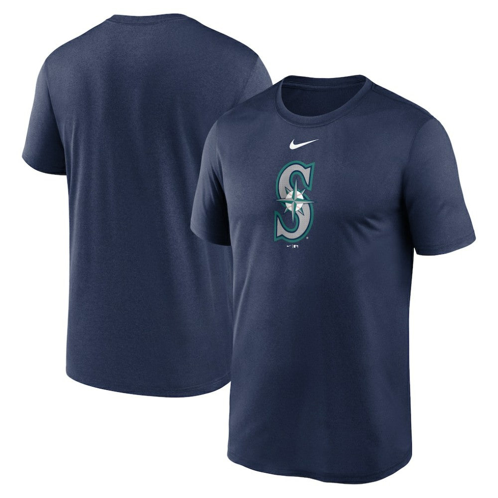 Navy Seattle Mariners Nike Legend Fuse Large Logo Dri-FIT T-Shirt