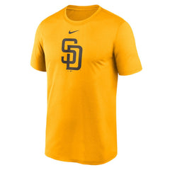 Gold San Diego Padres Nike Legend Fuse Large Logo Dri-FIT T-Shirt