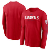 Red St. Louis Cardinals Nike Repeater Long Sleeve T-Shirt
