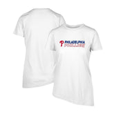 White Philadelphia Phillies Levelwear Women's Birch Chase T-Shirt