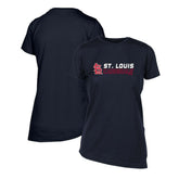 Navy St. Louis Cardinals Levelwear Women's Birch Chase T-Shirt