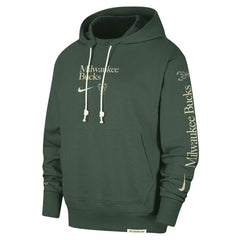 Nike Milwaukee Bucks Authentic Performance Pullover Hoodie