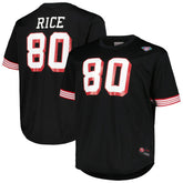Jerry Rice Big & Tall Mesh Player Name & Number Top - San Francisco 49ers Tops