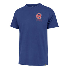 Royal Chicago Cubs '47 Hang Back Franklin T-Shirt