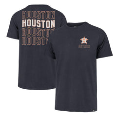 Navy Houston Astros '47 Hang Back Franklin T-Shirt