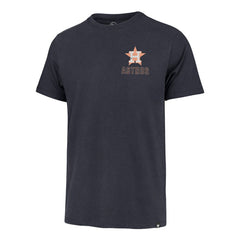 Navy Houston Astros '47 Hang Back Franklin T-Shirt