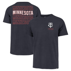 Navy Minnesota Twins '47 Hang Back Franklin T-Shirt