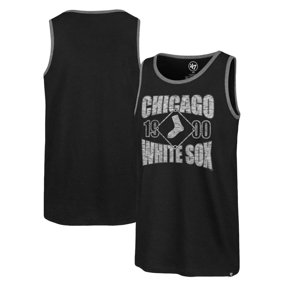 Black Chicago White Sox '47 Upload Franklin Tank Top
