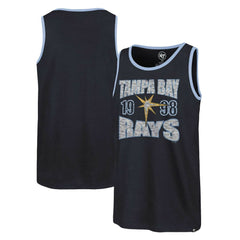 Navy Tampa Bay Rays '47 Upload Franklin Tank Top
