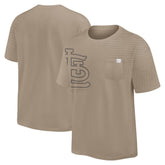 Khaki St. Louis Cardinals Nike Statement Max90 Pocket T-Shirt