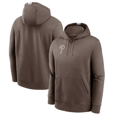 Light Brown Philadelphia Phillies Nike Statement Pullover Hoodie