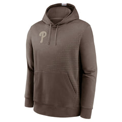 Light Brown Philadelphia Phillies Nike Statement Pullover Hoodie