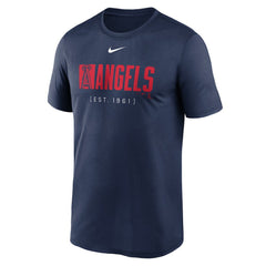 Navy Los Angeles Angels Nike Knockout Legend Performance T-Shirt