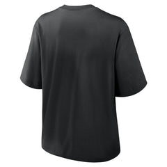 Black San Francisco Giants Nike Women's Knockout Boxy T-Shirt