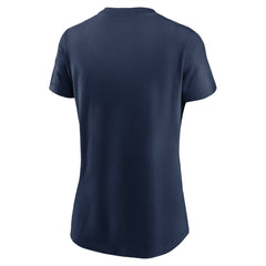 Navy Los Angeles Angels Nike Women's Wordmark T-Shirt