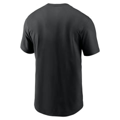 Black Cincinnati Reds Nike Cooperstown Collection Wordmark T-Shirt