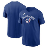 Royal Toronto Blue Jays Nike Cooperstown Collection Wordmark T-Shirt